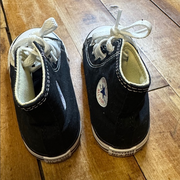 Converse Chuck Taylor high top Sneakers black white new size 9 unisex - Picture 4 of 8